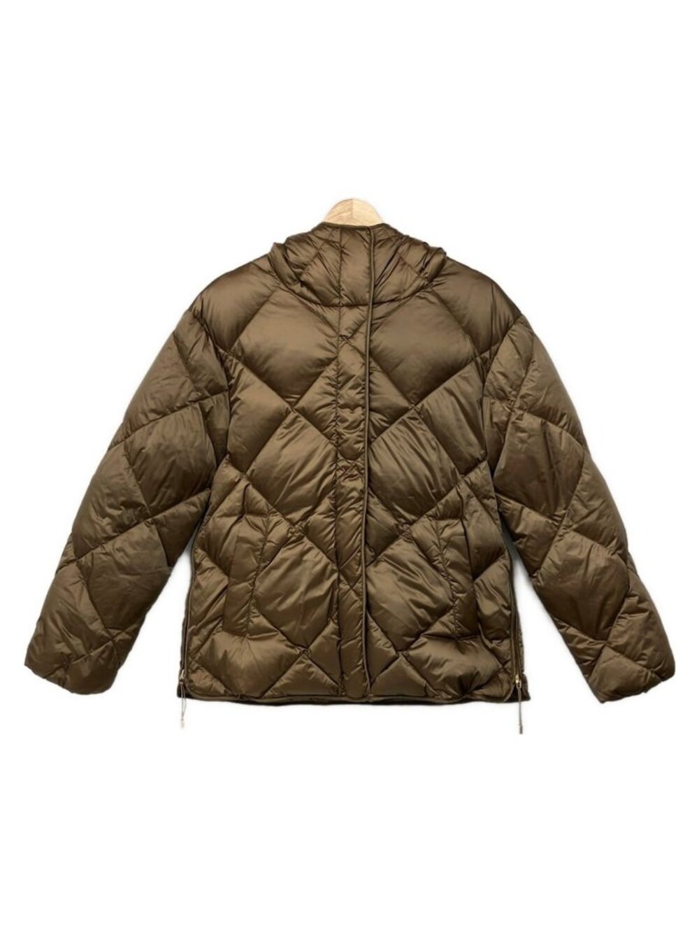 Max Mara Down Jacket Dark Brown